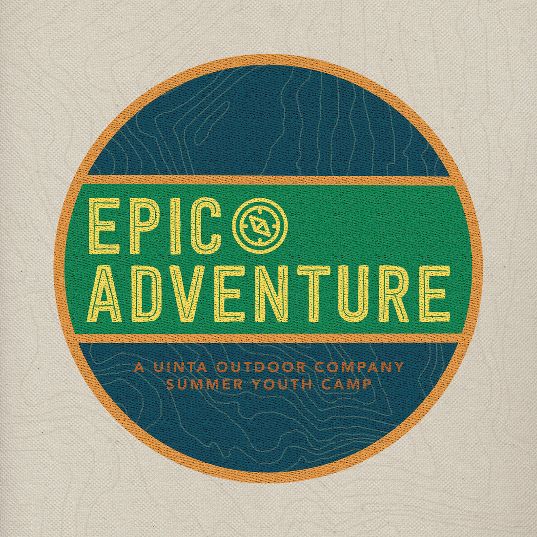 Epic camp badge logo.